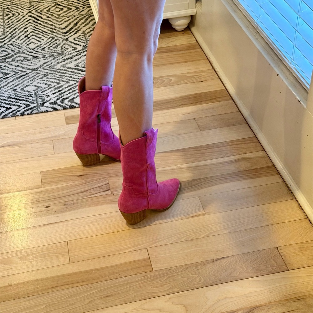 Pink boots! Size 6! Excellent condition! - Picture 3 of 6